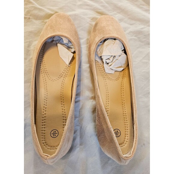 Walmart Shoes - Pink Flat Dress Shoes Womens SZ 10 Item No. 83042 Walmart